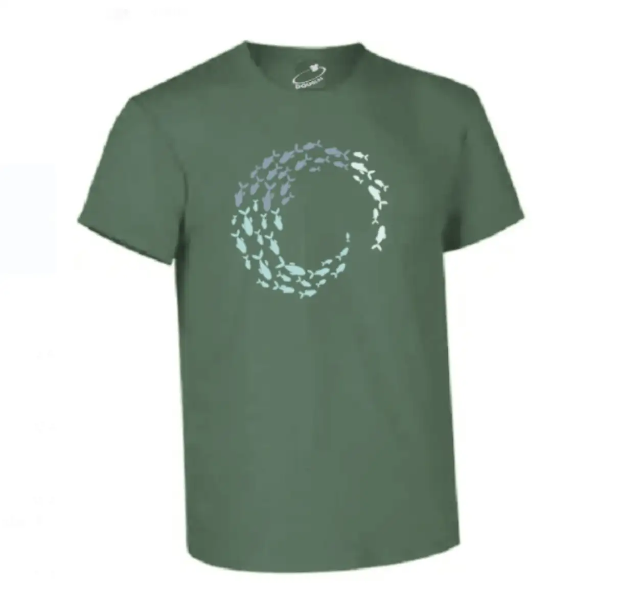 Fish circle t -shirt