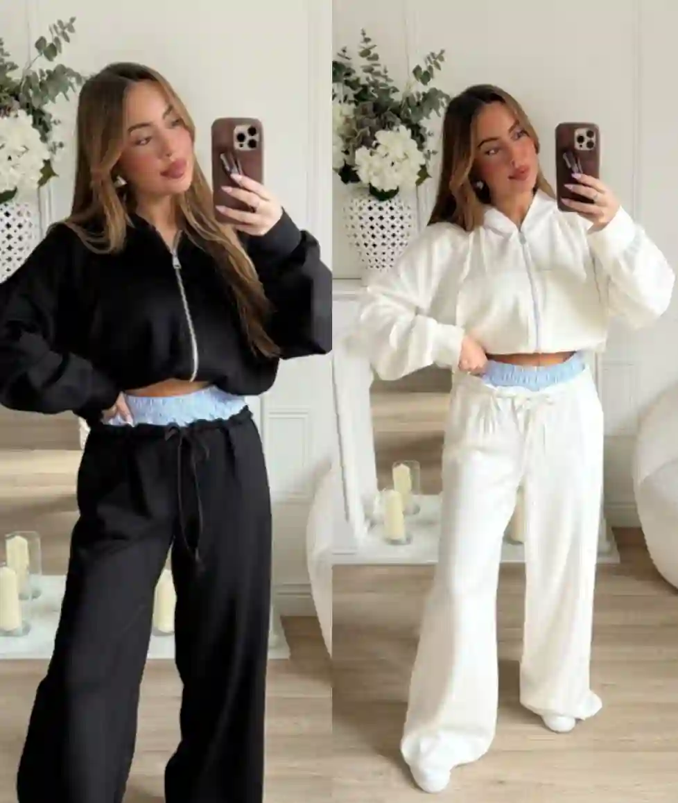 CONJUNTO CHÁNDAL NEGRO