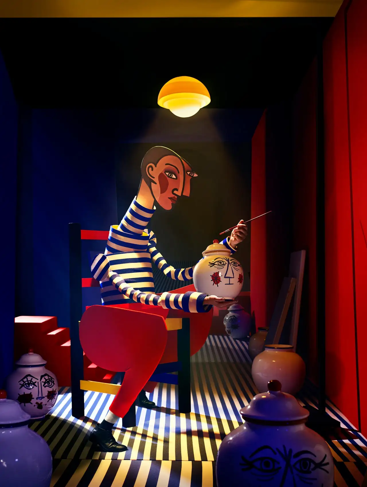 Albarelos Picasso y Dora - Imagen 5