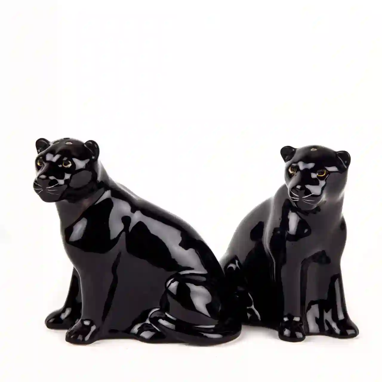 Salero y pimentero pantera negra