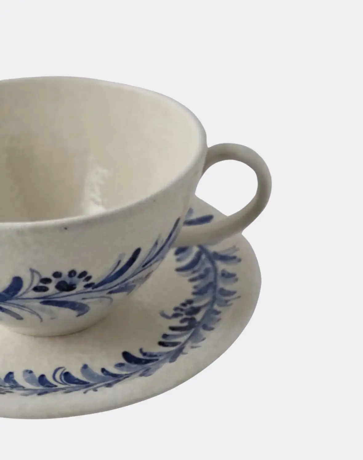 Taza de desayuno Minerva Azul - Imagen 3