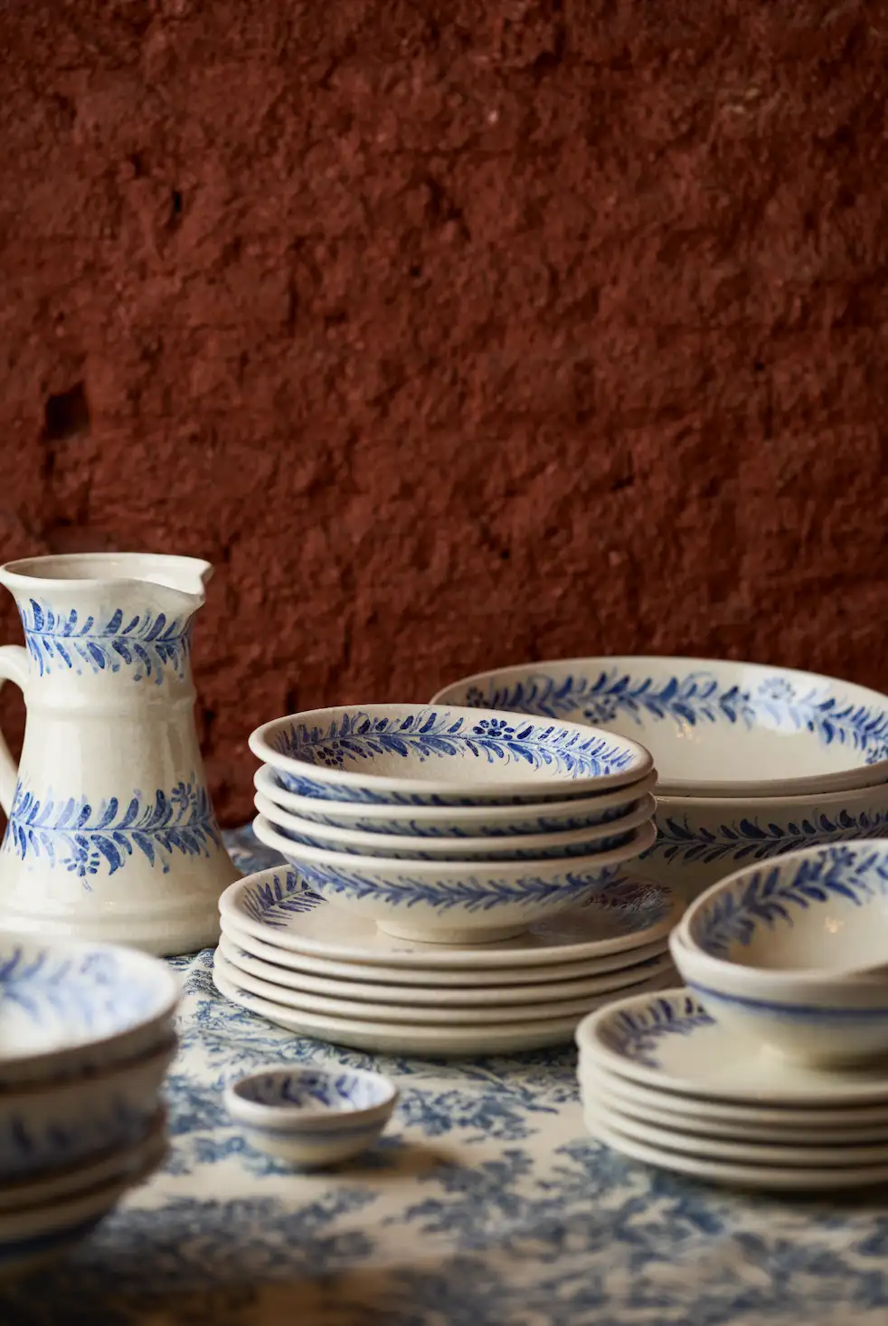Taza de desayuno Minerva Azul - Imagen 4