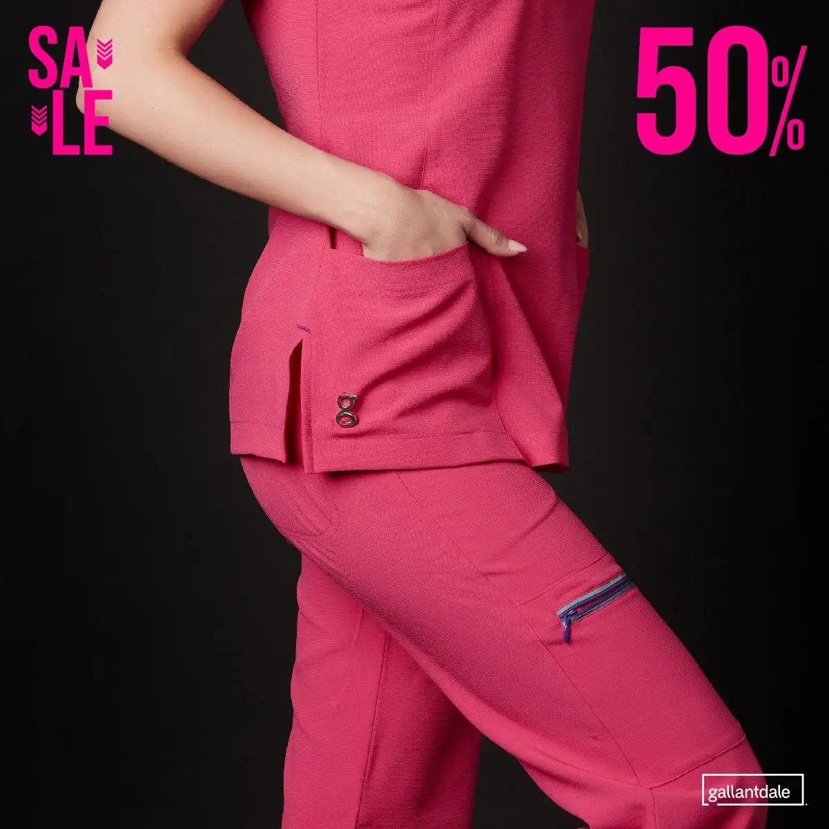 Pijama sanitario Dama Hamptons Diamond Multiverse - Imagen 12