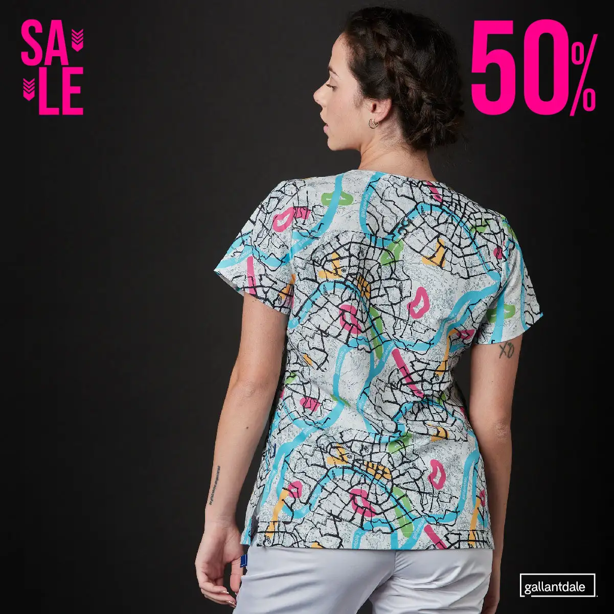 Casaca Sanitaria Lumiere de Mujer Win Sena - Imagen 2