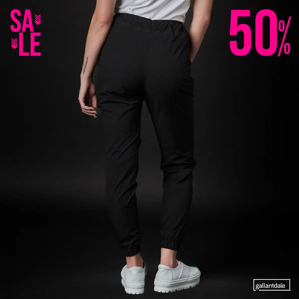 Strech premium female isou sanitary pants - Image 2
