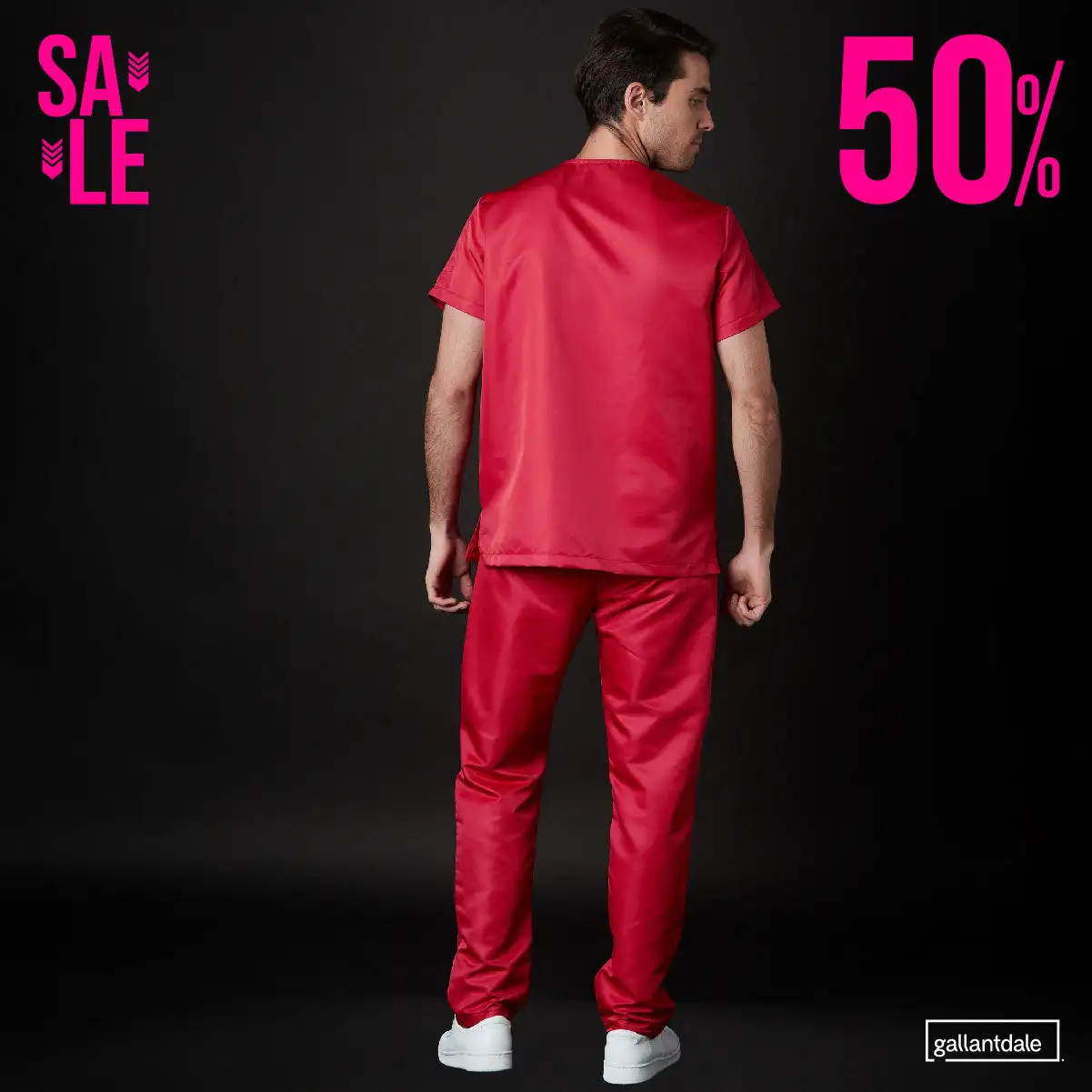 Pijama Sanitario Charles de Hombre Win Antibacterial - Imagen 2