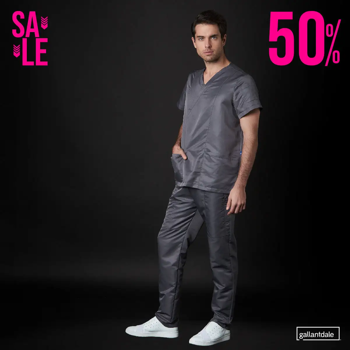Pijama Sanitario Charles de Hombre Win Antibacterial - Imagen 4