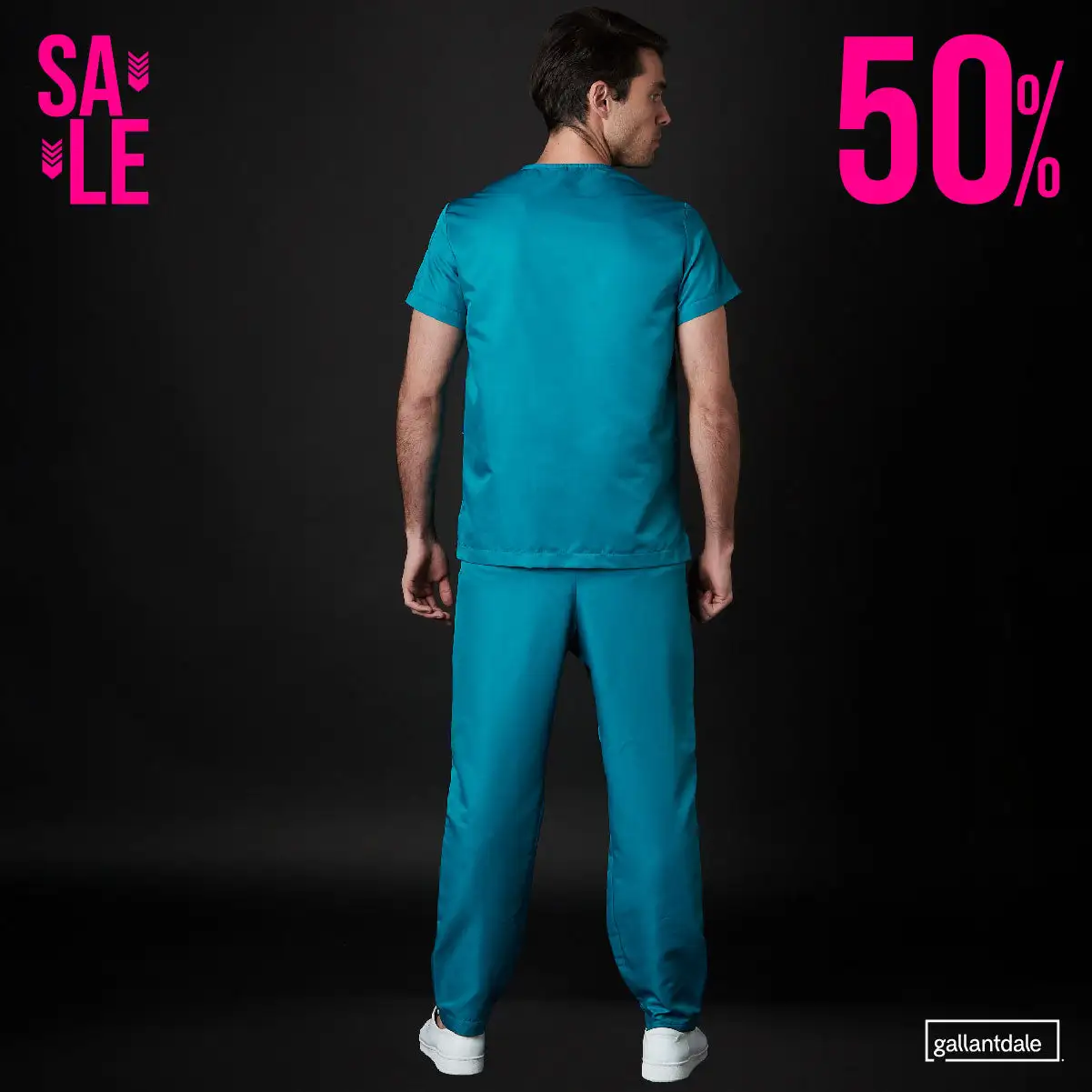Pijama Sanitario Charles de Hombre Win Antibacterial - Imagen 8