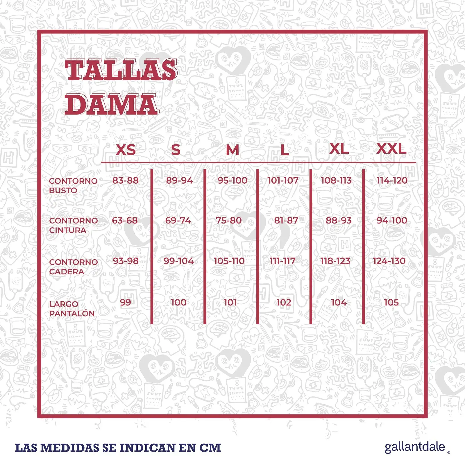 Casaca Sanitaria La Fábrica Mujer Win Dr. Feliz antibacteriano - Imagen 4