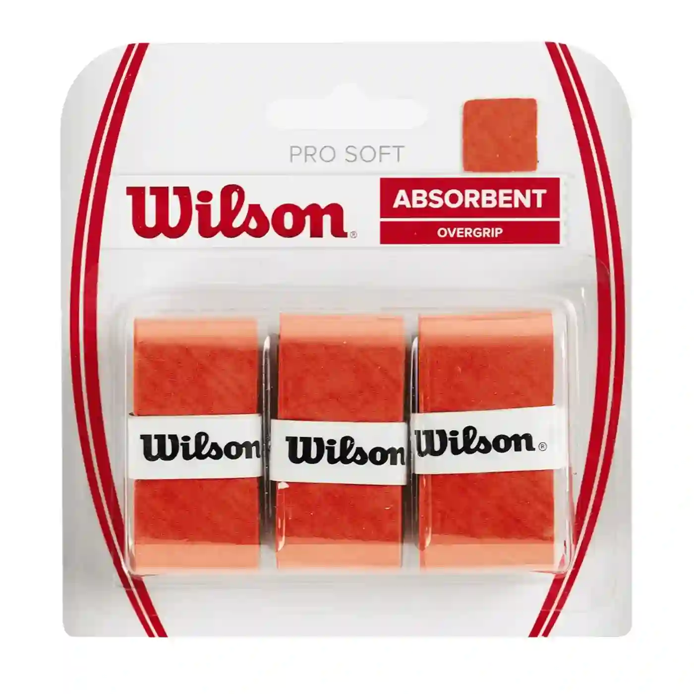 Blister Wilson Pro Soft Rojo 3 sobrecargadores