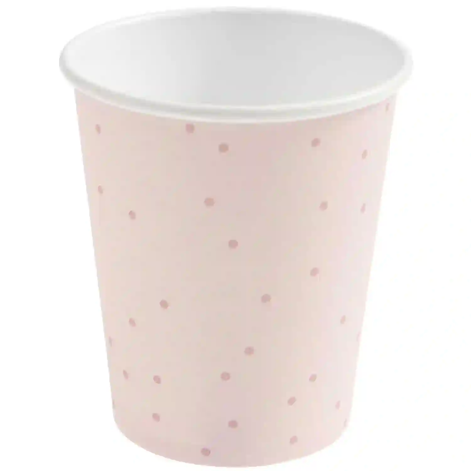 Vasos Rosa Puntitos - 8ud