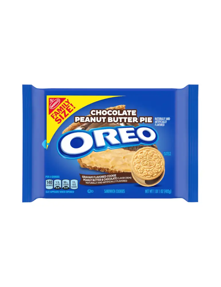 Oreo flavor chocolate peanut butter foot 482g