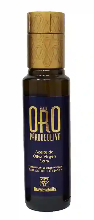 Parqueoliva Serie Oro Con Fecha preferente de consumo 11/25 - Botella de Vidrio 100 ml.