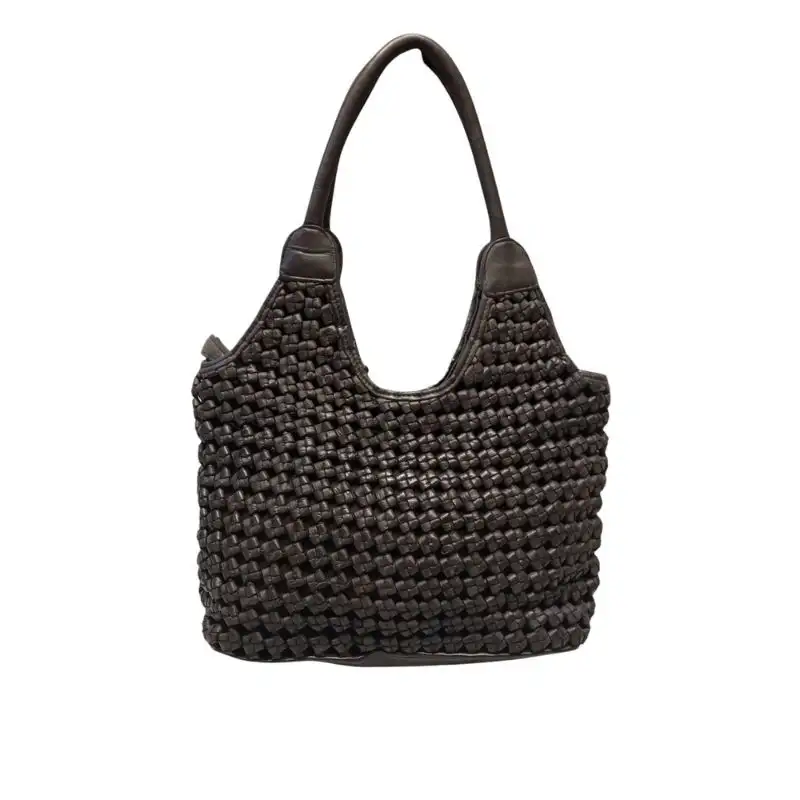 Bolso Flor de Erice Marrón