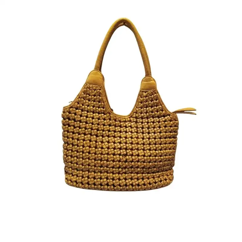 BOLSO FLOR DE ERICE CAMEL
