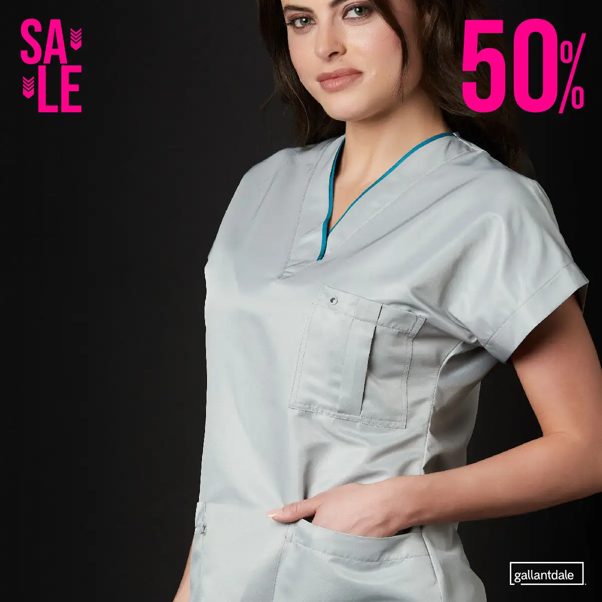 Pijama Dra Quinn Sanitary Mujer Win Antibacterial - Clearance - Image 4