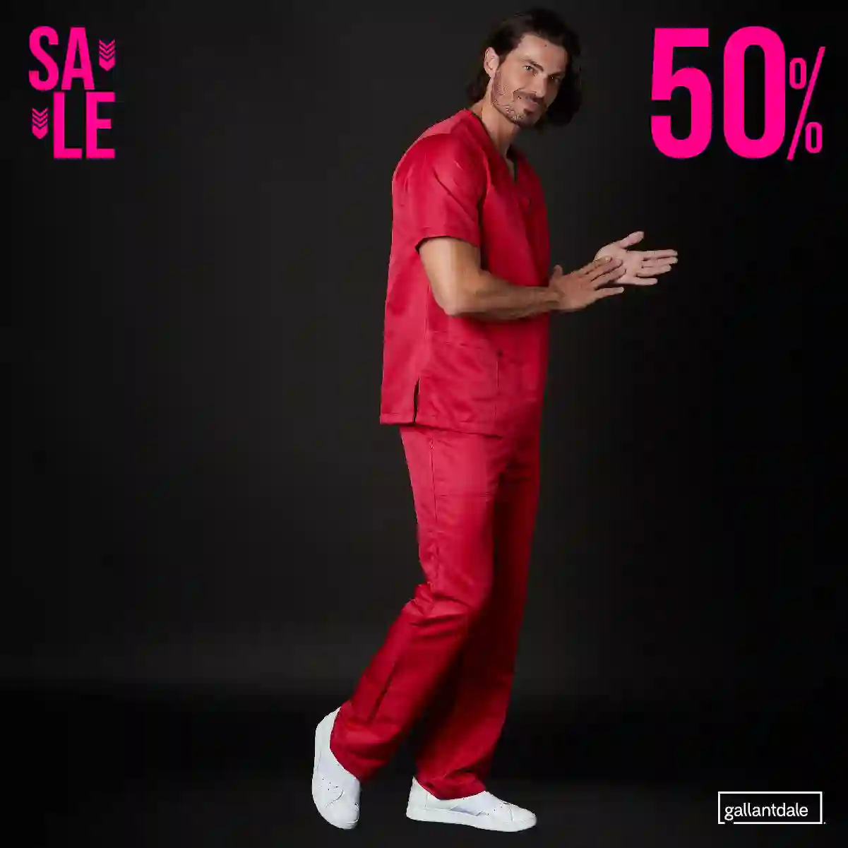 Pijama Sanitario Dr House Hombre Win Antibacterial - Clearance