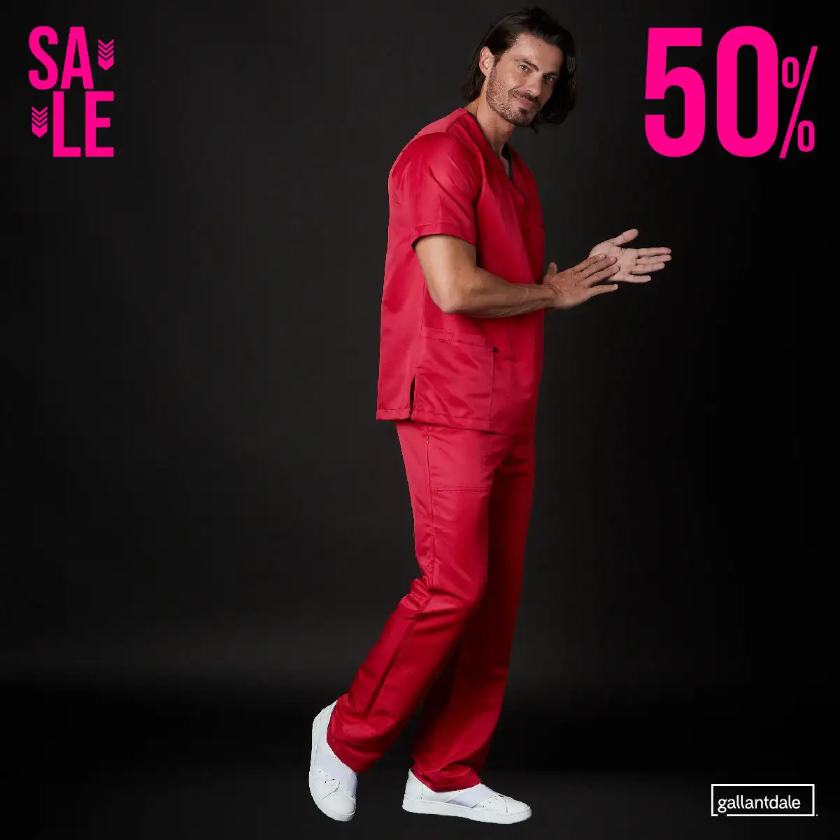 Pijama Sanitario Dr House Hombre Win Antibacterial - Clearance