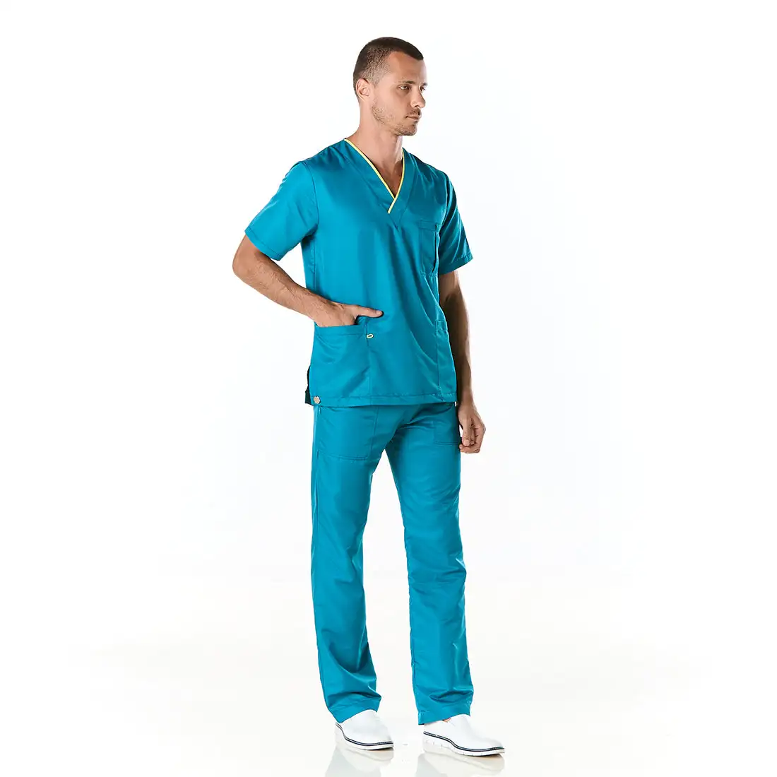 Pijama Sanitario Dr House Hombre Win Antibacterial - Clearance - Image 7