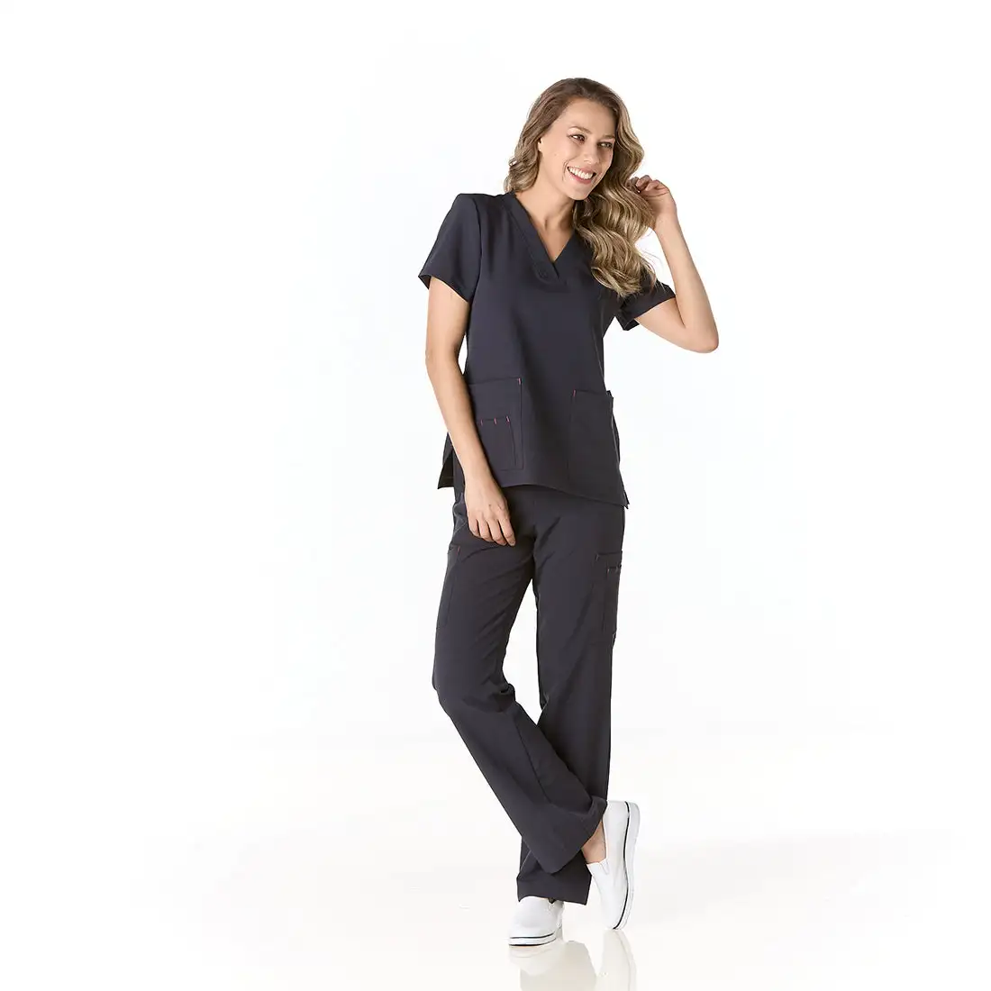 Pijama Sanitario Catherine Mujer Square Antibacterial - Clearance - Imagen 4