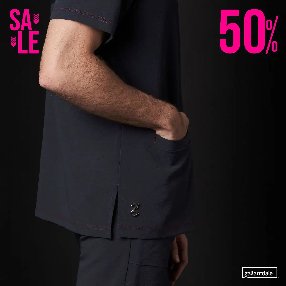 Yale Sanitary Pajama Square Antibacterial - Clearance - Image 3