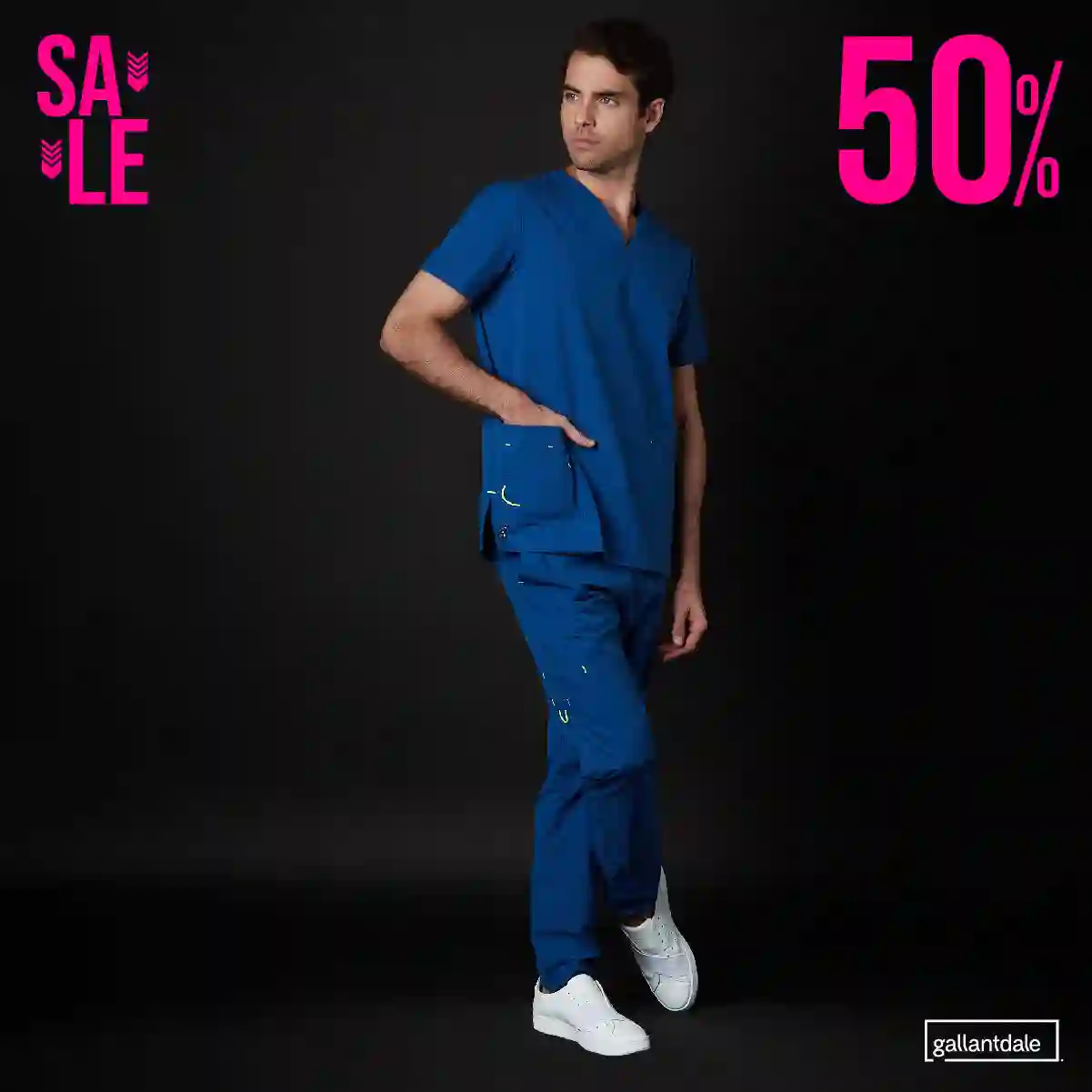 Pijama Sanitario Phantom Caballero Strech Premium Multiverse - Clearance