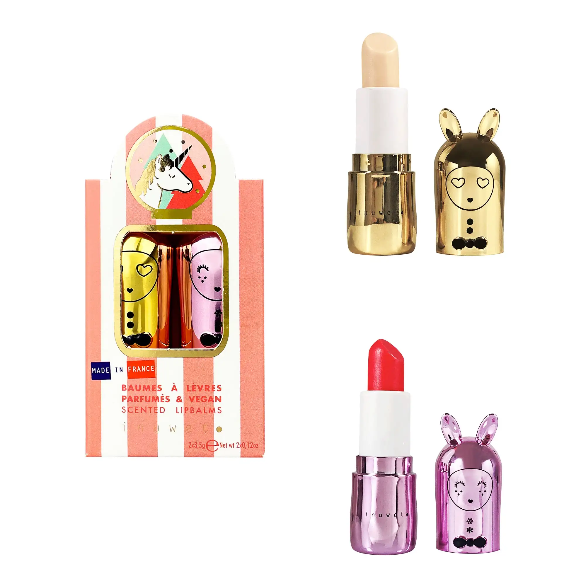 Set bálsamos labiales Jingle Pink - Imagen 2