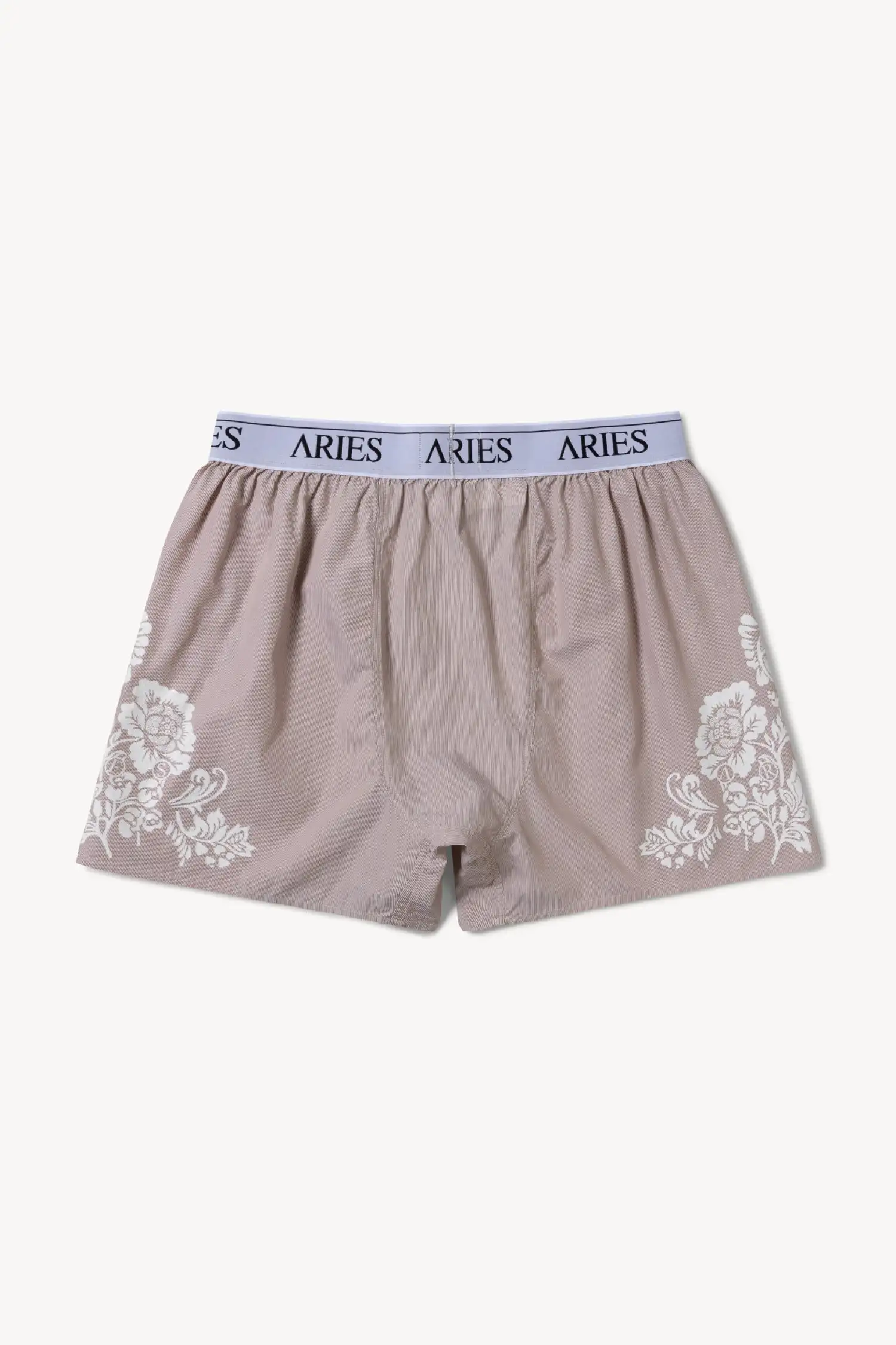 Pantalones cortos de boxeadores de impresión de encaje aries