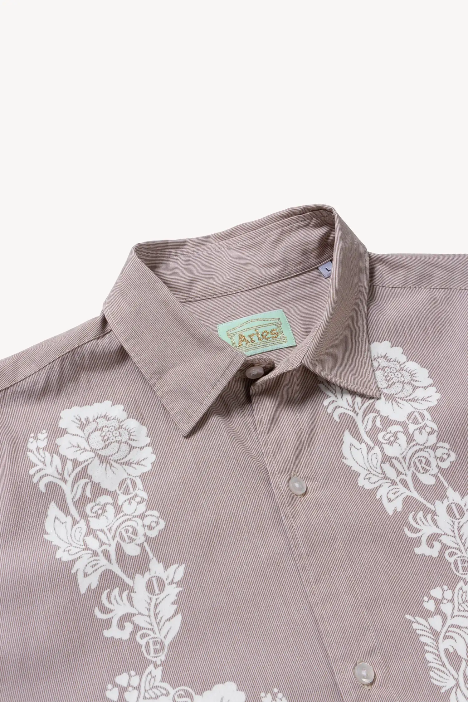 Aries encaje sobreimpresión Poplin camisa - Imagen 2