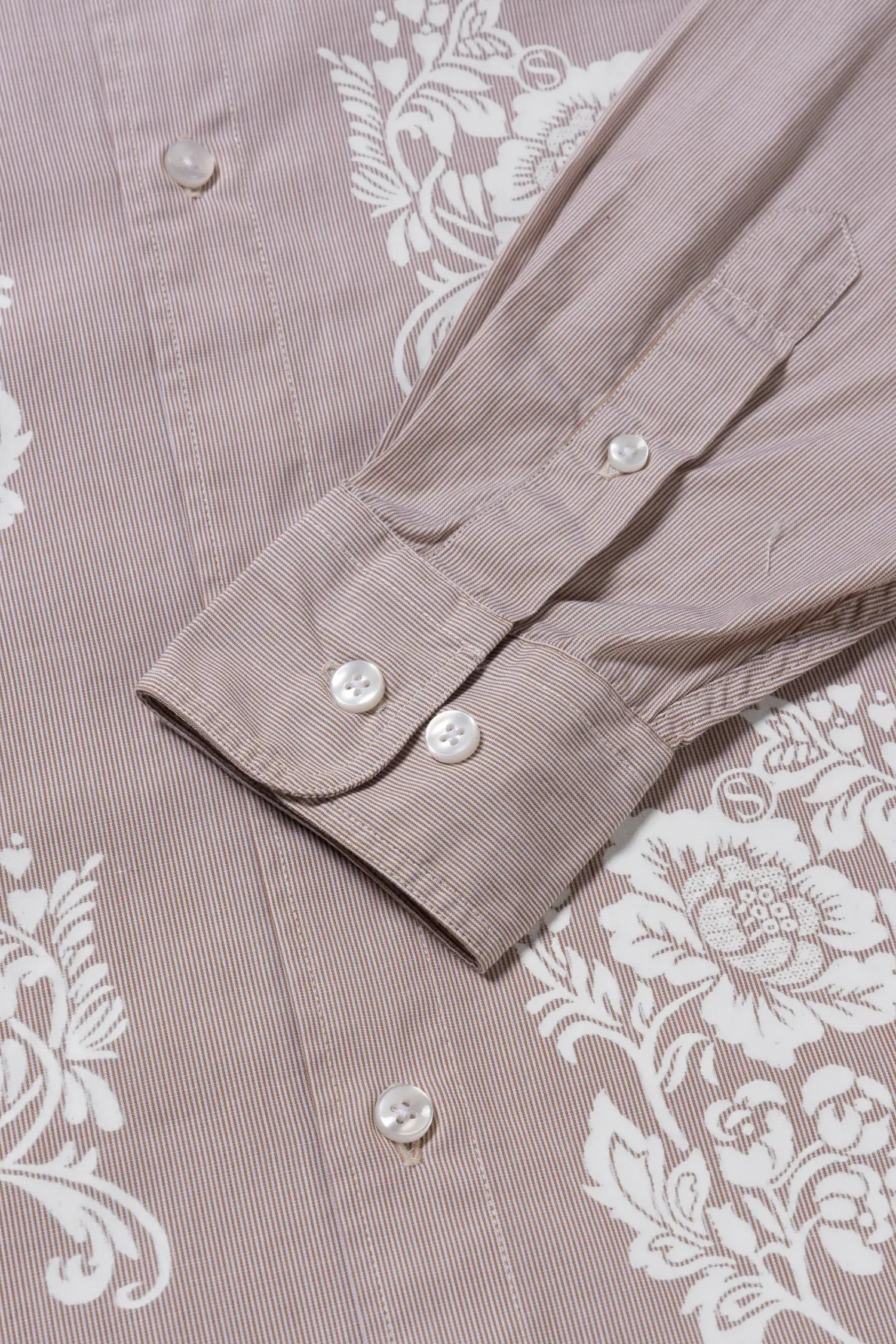 Aries encaje sobreimpresión Poplin camisa - Imagen 4