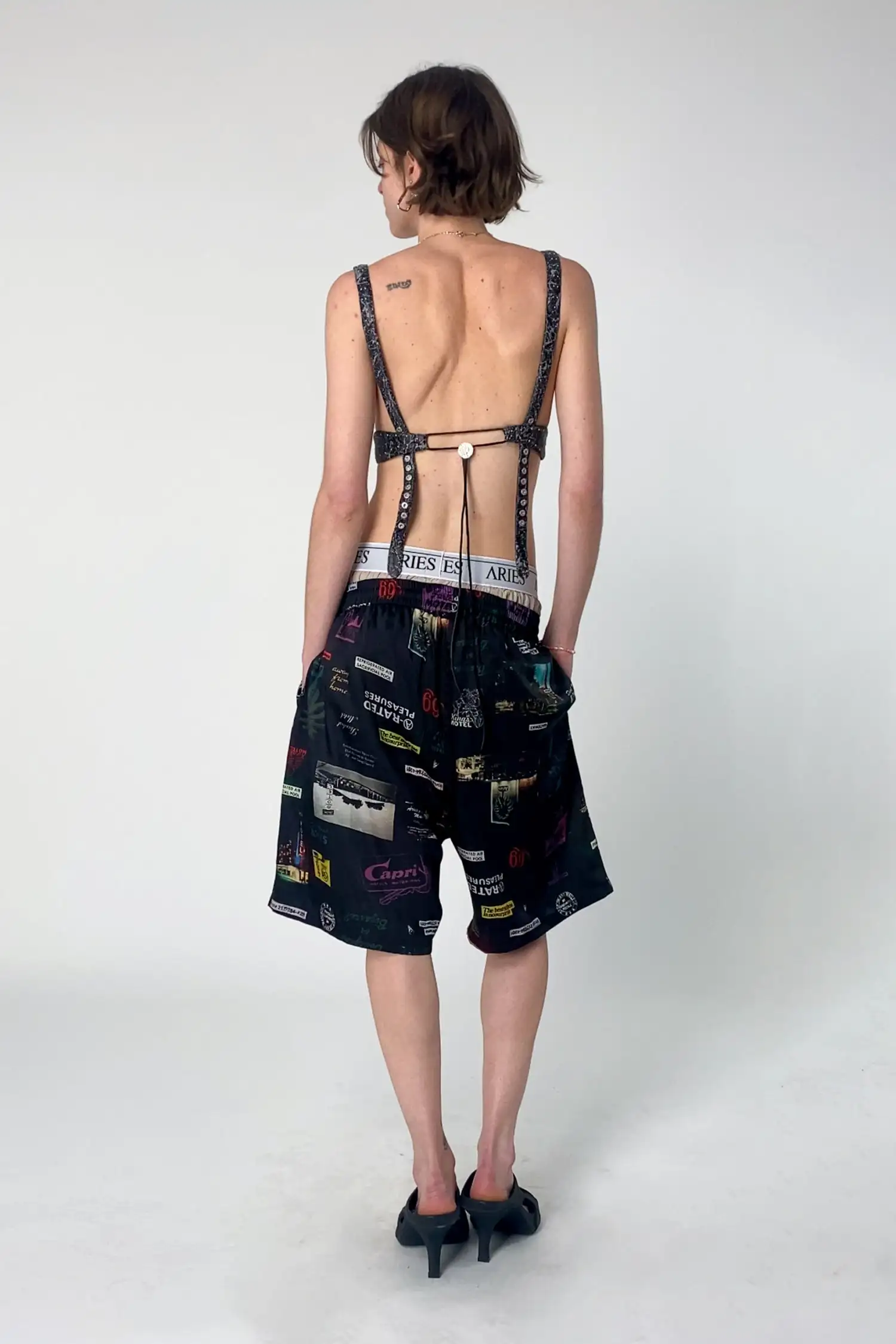 Aries Motel Luxe Shorts - Imagen 2