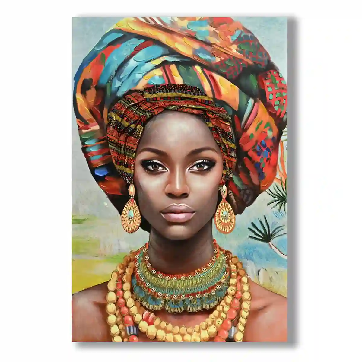 Cuadro Mujer Africana