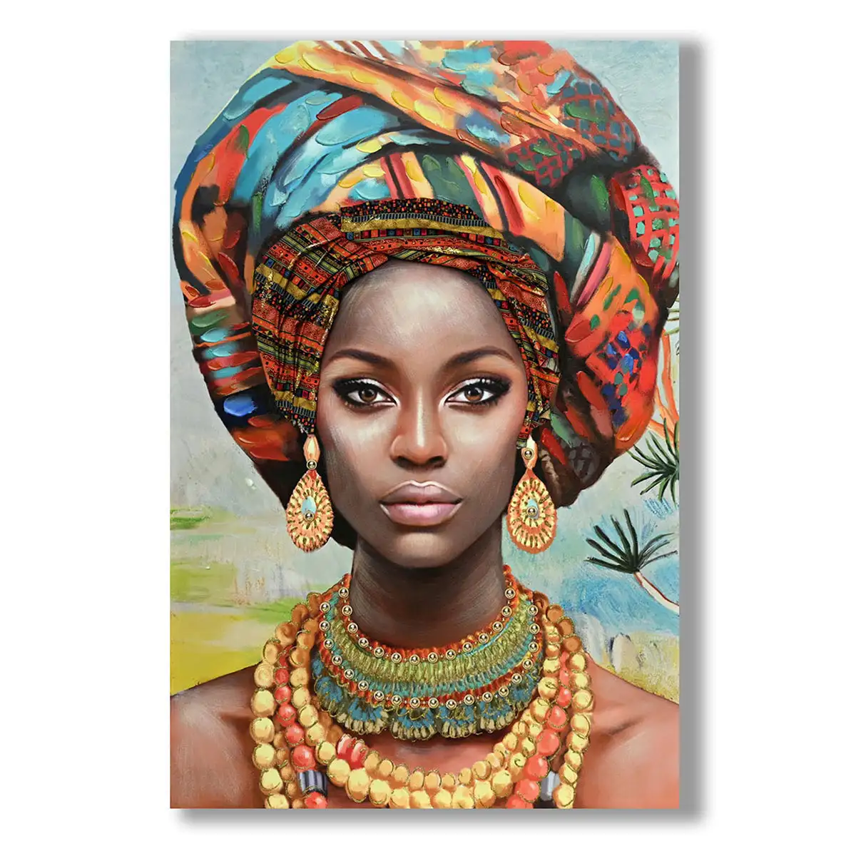 Cuadro Mujer Africana