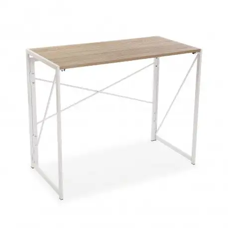 Escritorio Plegable Madera y Metal - Imagen 3
