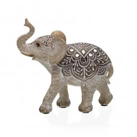 Elephant in resin 14 cm.