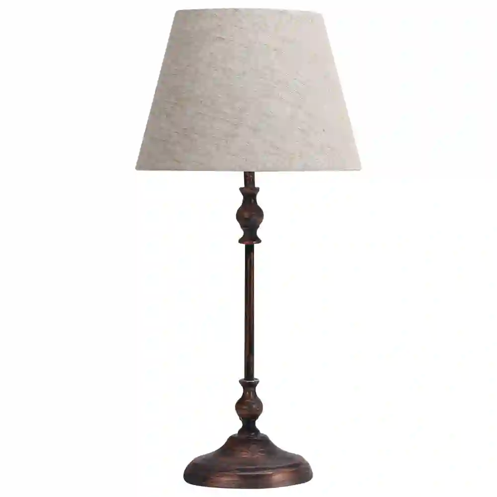 Time lamp Crows in rustic brown classic style color.