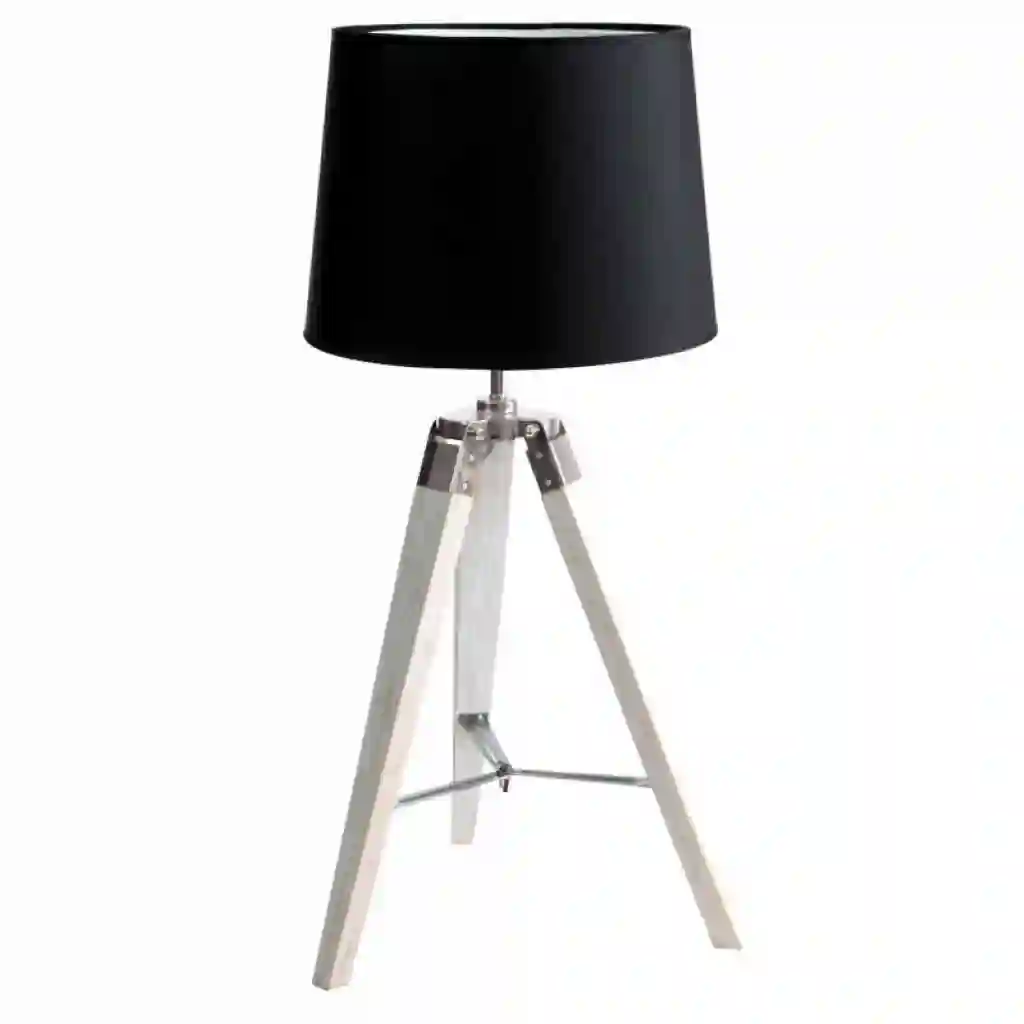 Tripod Tripod Steel and Wooden Tripod lamp