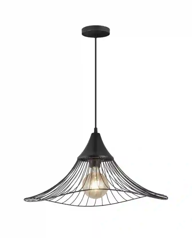 Black mine pendant roof lamp