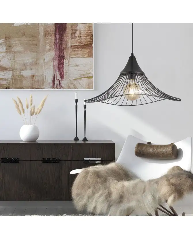 Black mine pendant roof lamp - Image 2