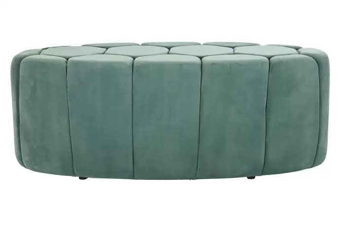 Mueble Descalzador tapizado en Poliester verde - Imagen 2