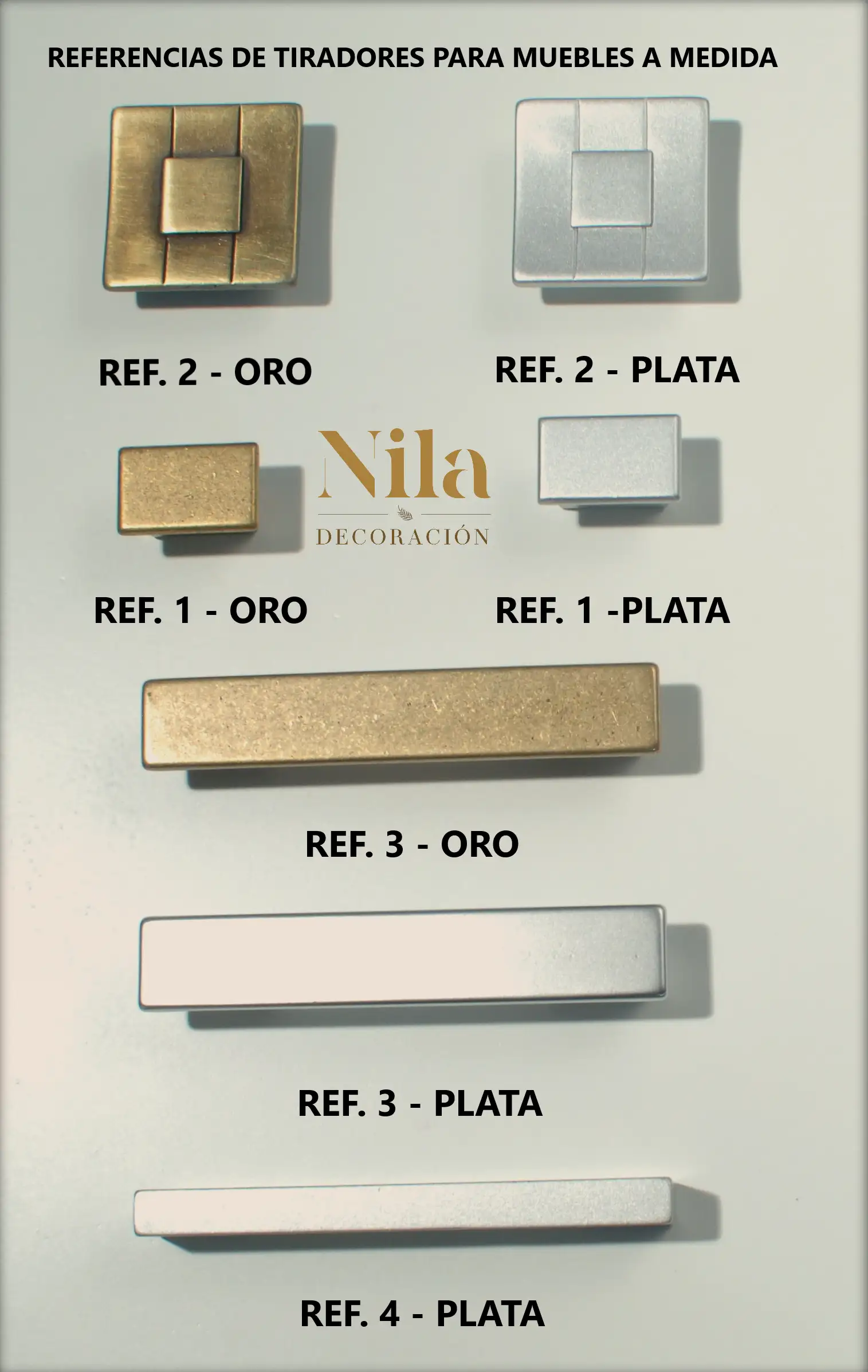 Mueble Recibidor con una puerta lateral con cristal y cuatro cajones a rayas con tirador. - Imagen 4