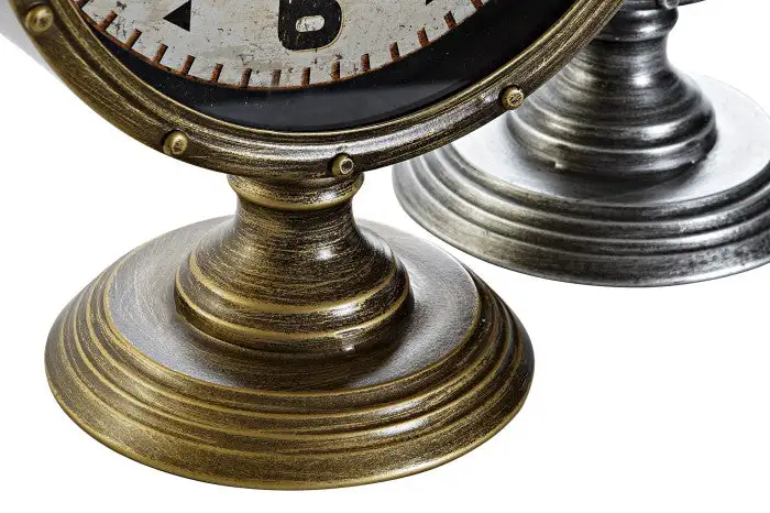 Reloj de Sobremesa Metal y Cristal - Imagen 3