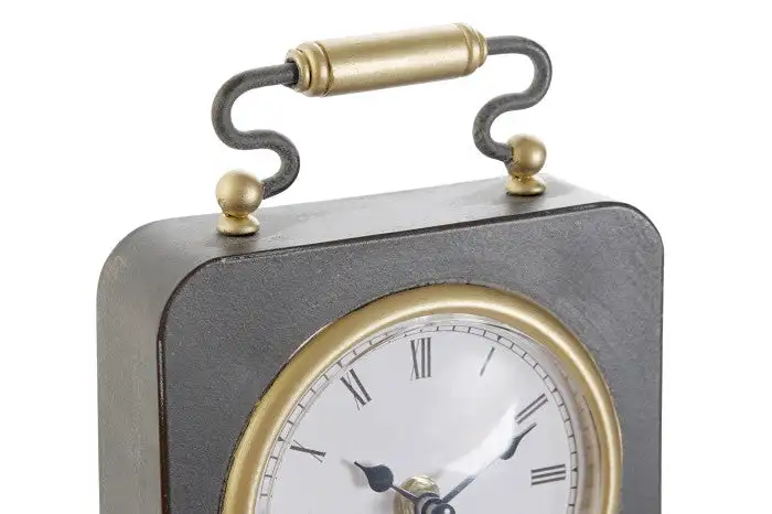 Reloj de Sobremesa Metal y PVC - Imagen 2
