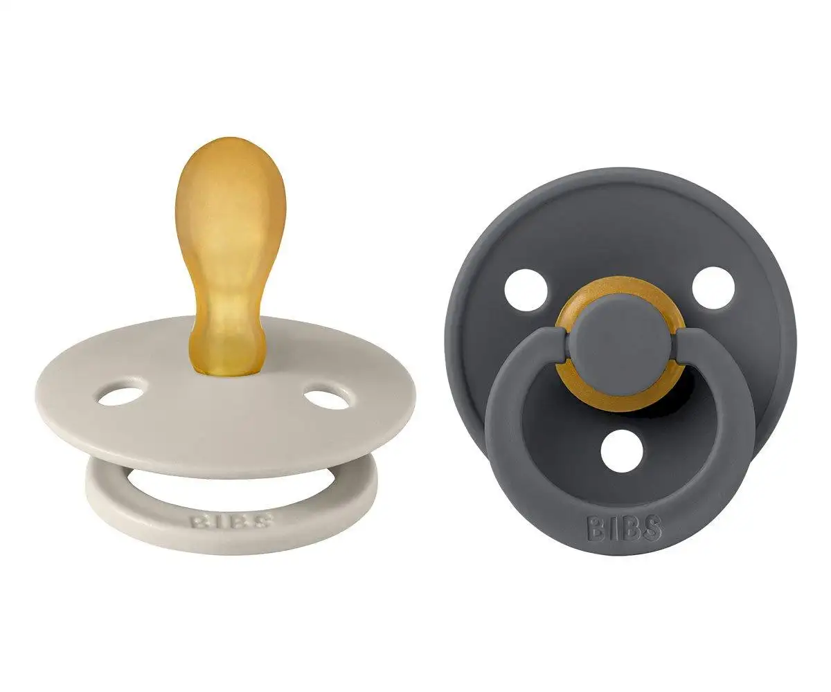 2 Bibs Colour Chupetes Sand/Iron - Image 2