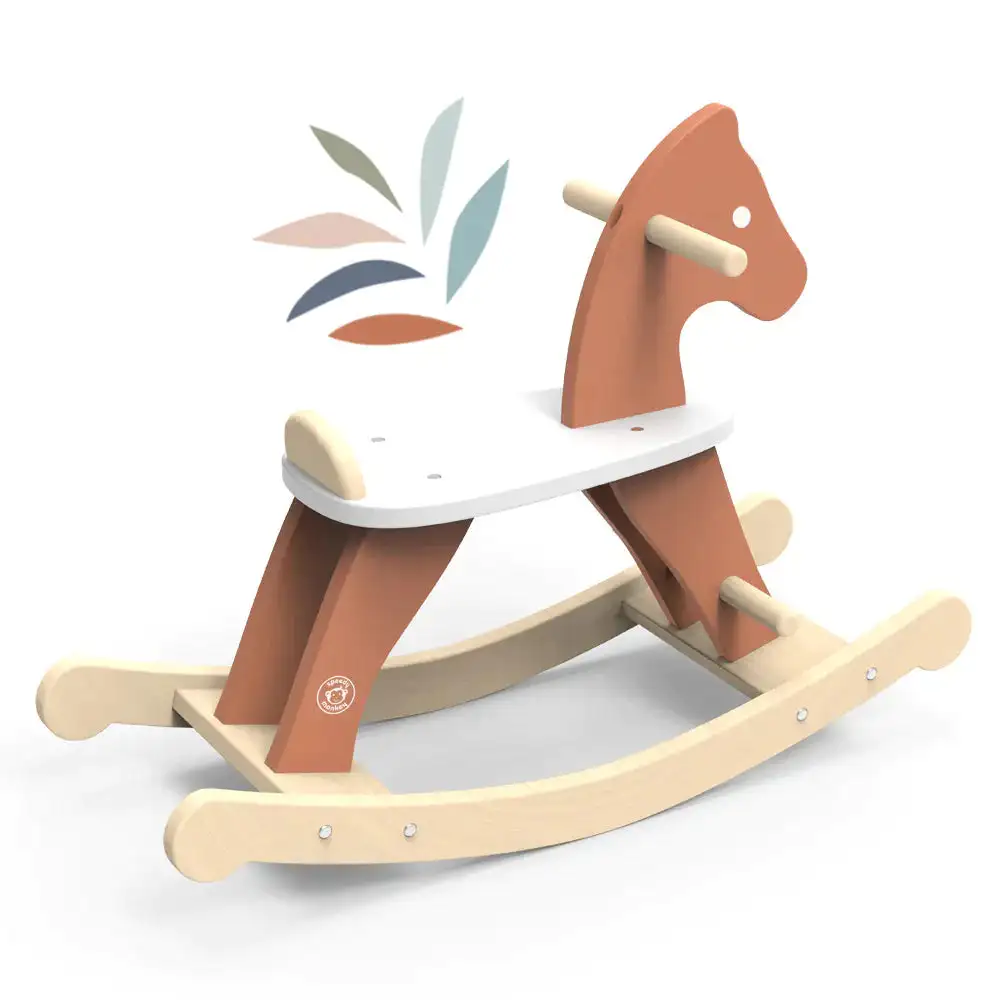 Speedy Monkey Wooden Balance Horse