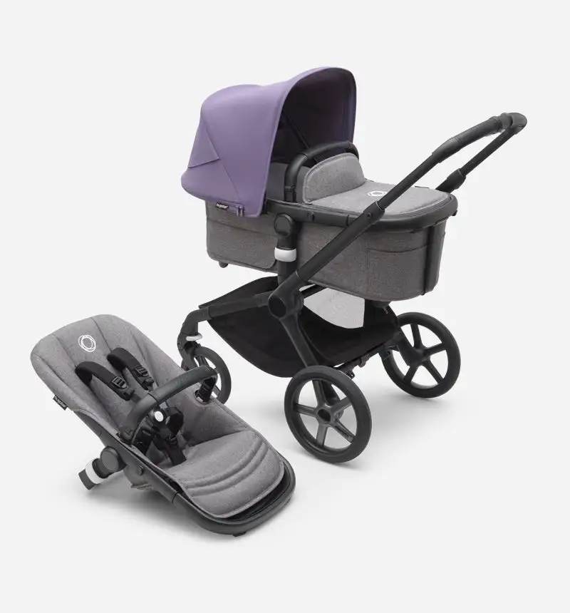 Bugaboo Fox 5 cart with capo and chair - Image 5