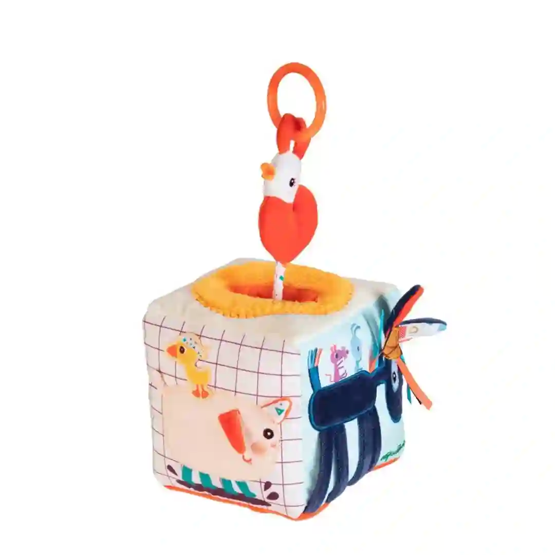 Cubo de actividades con sonidos granja Lilliputiens