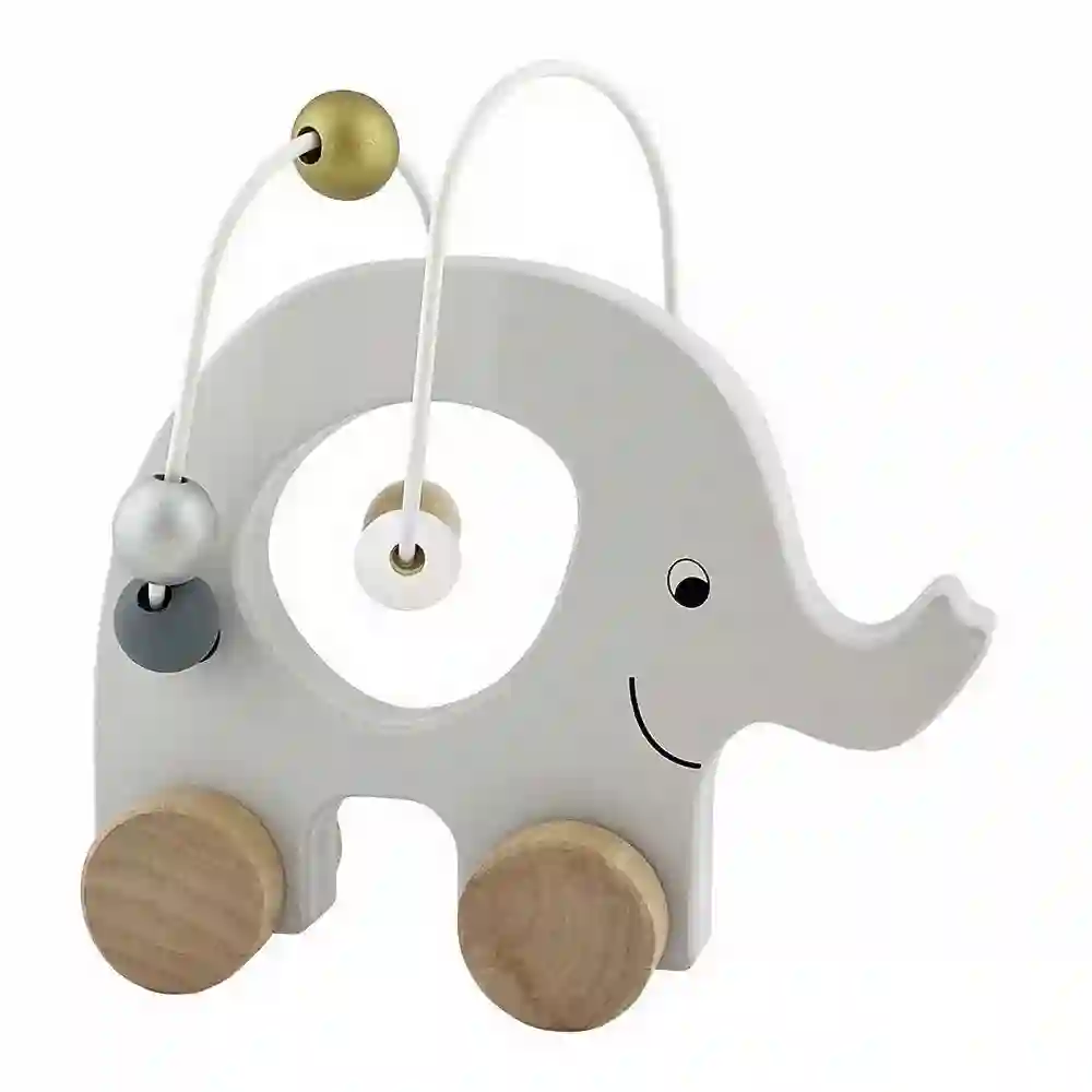 Elefante de arrastre con abacus Jabadabado