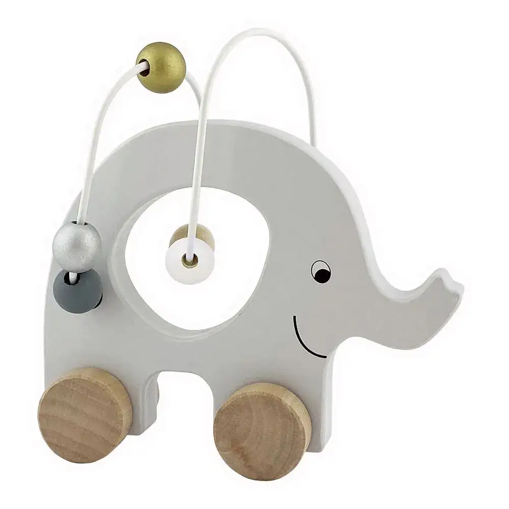 Elefante de arrastre con abacus Jabadabado