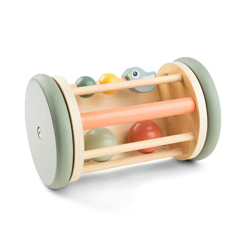 Activity mirror with wheels - Birdee - Color Mix